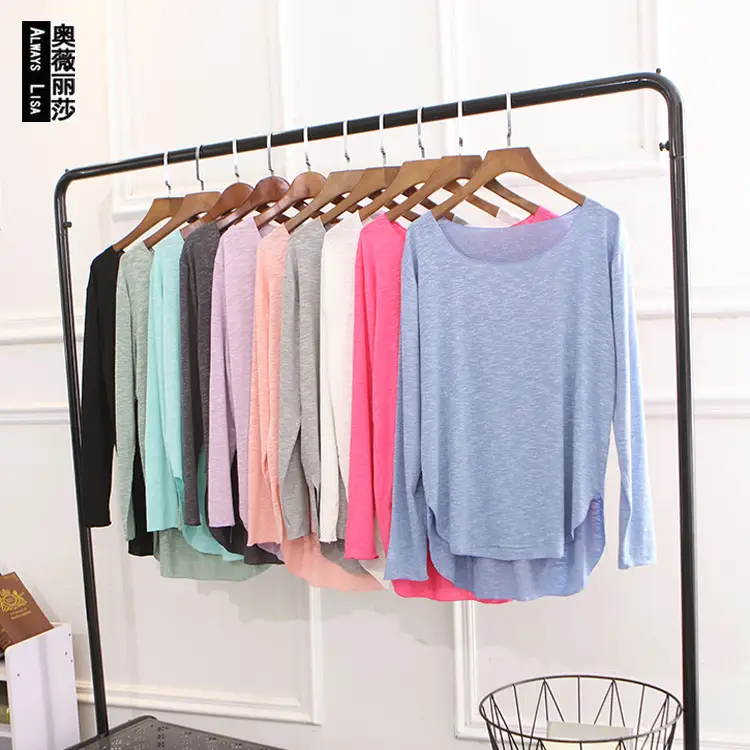 Women Pink Long Sleeve T-Shirt 2024 Autumn - Image 11