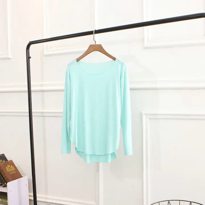 Women Pink Long Sleeve T-Shirt 2024 Autumn - Image 6