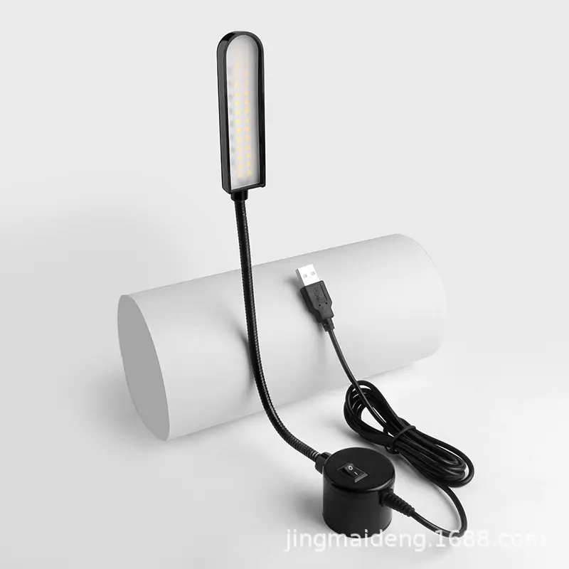 USB Rechargeable LED Desk Lamp with 21cm Stick - Image 2
