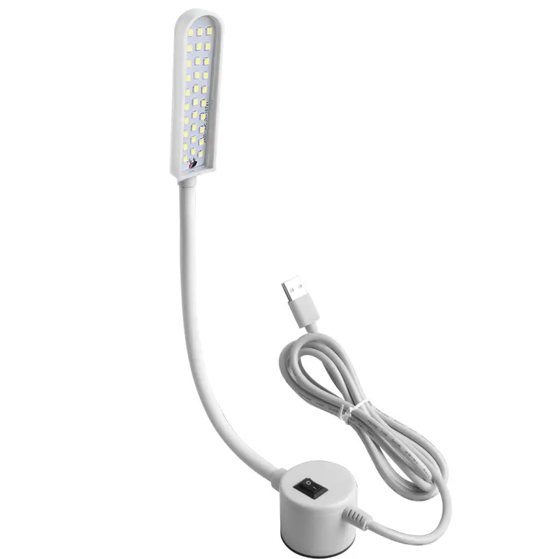 USB Rechargeable LED Desk Lamp with 21cm Stick - Image 3