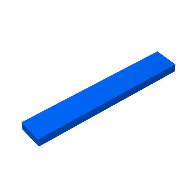 50g Blue Light Panel Building Block 1X6 - Image 11