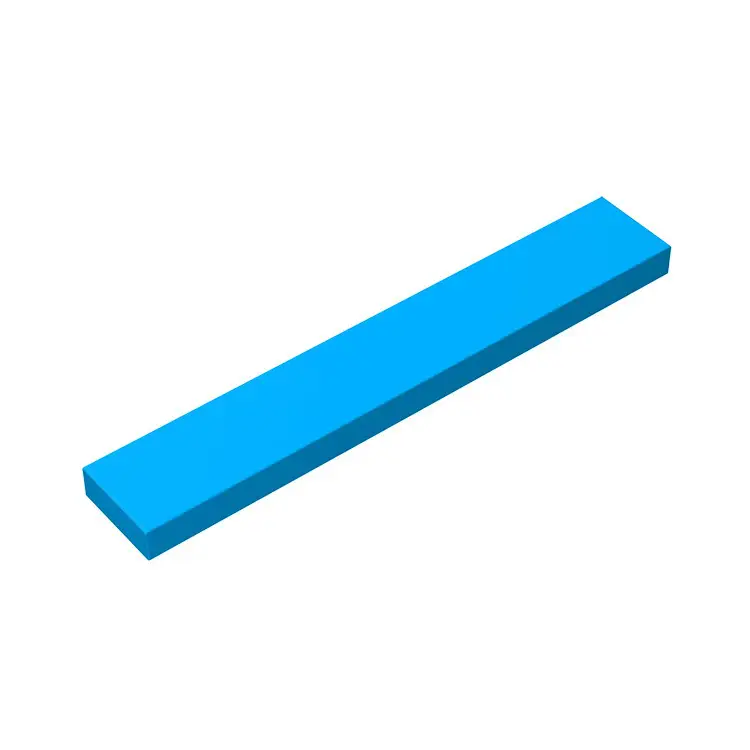 50g Blue Light Panel Building Block 1X6 - Image 21