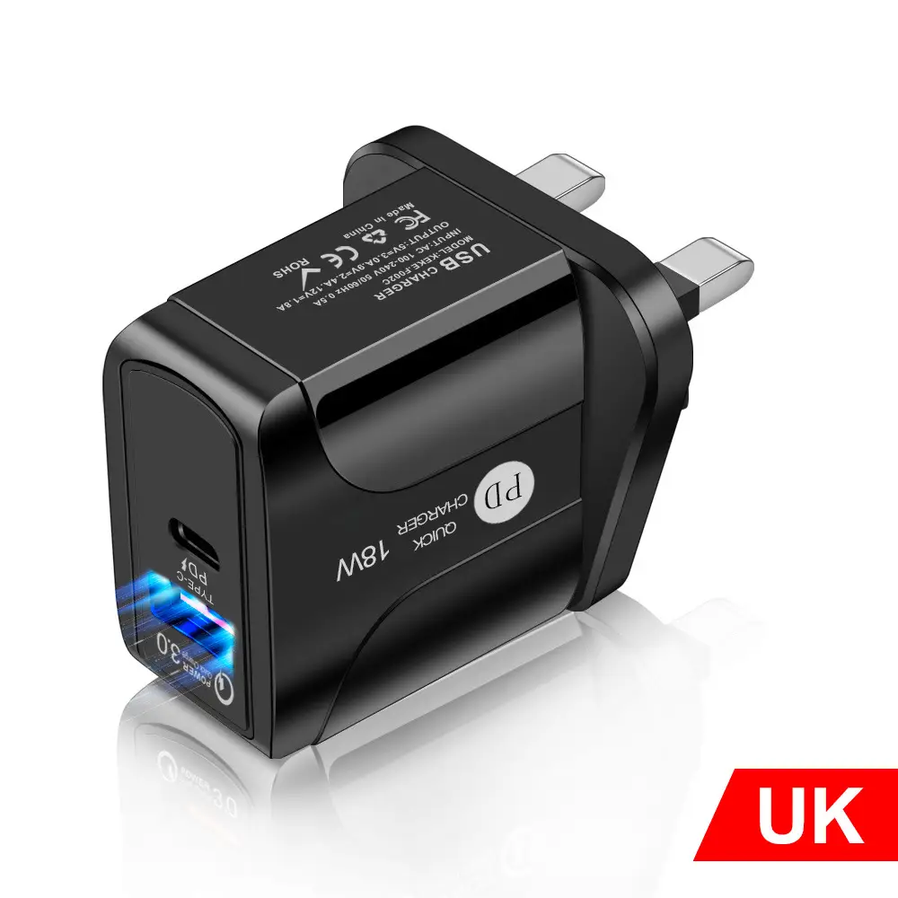 PD 18W QC3.0 USB Fast Charging Charger - Image 5