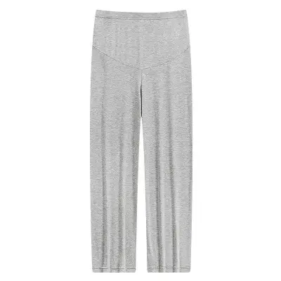 Pregnant Women's Black Loose Leggings Large Size - Image 11