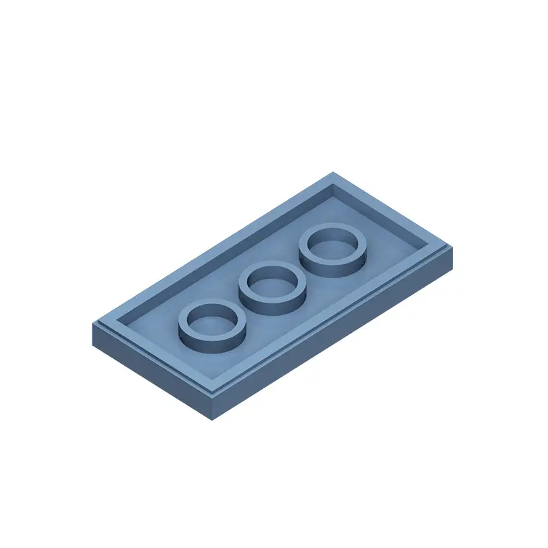 50g Blue Light Panel Building Blocks 2x4 Tiles - Image 25