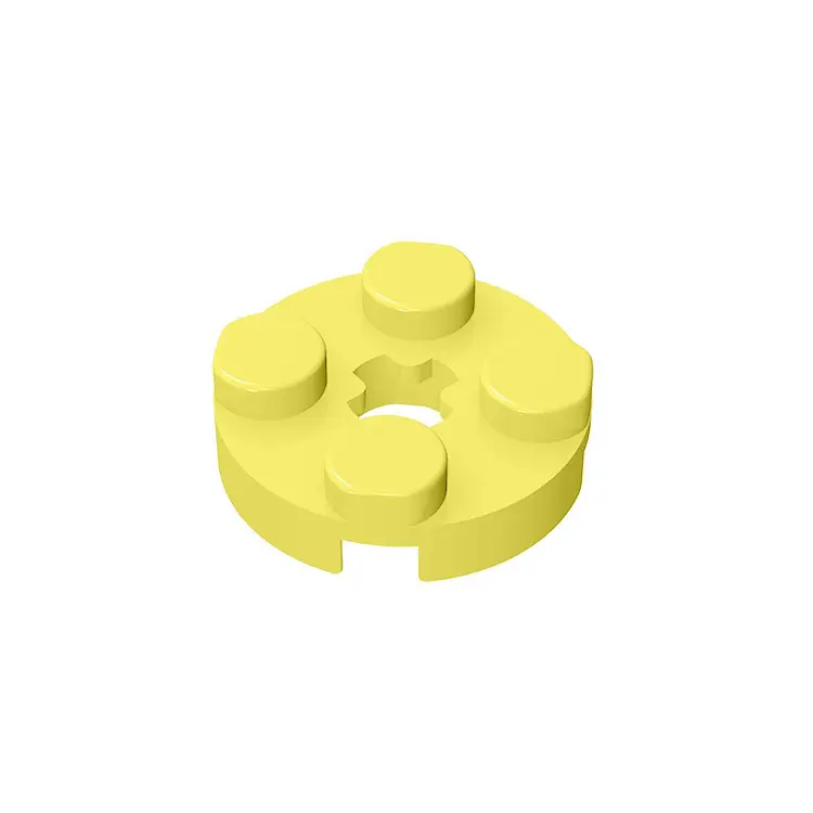 Lego 50g Christmas Wreath Part 2X2 Round Plate with Cross Hole - Image 34