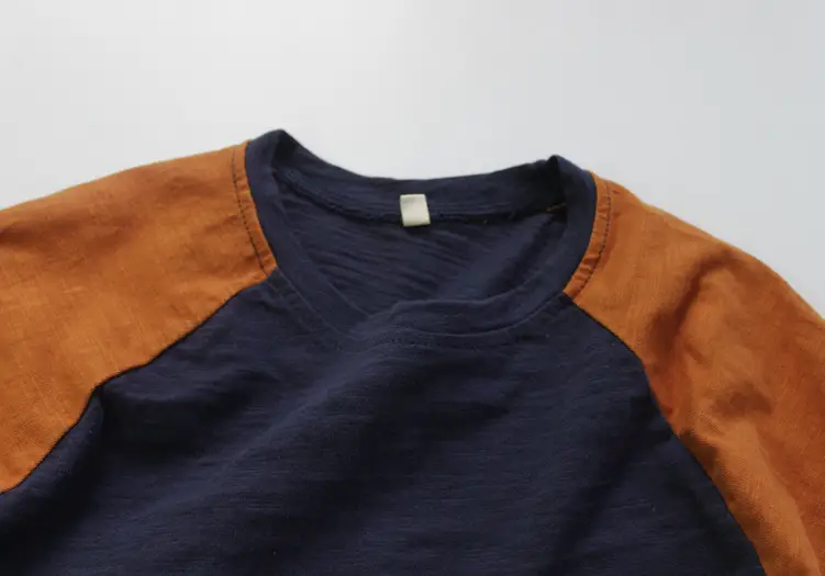 2026 Spring Boys Long Sleeve T-Shirt Cream Brown — feature 11