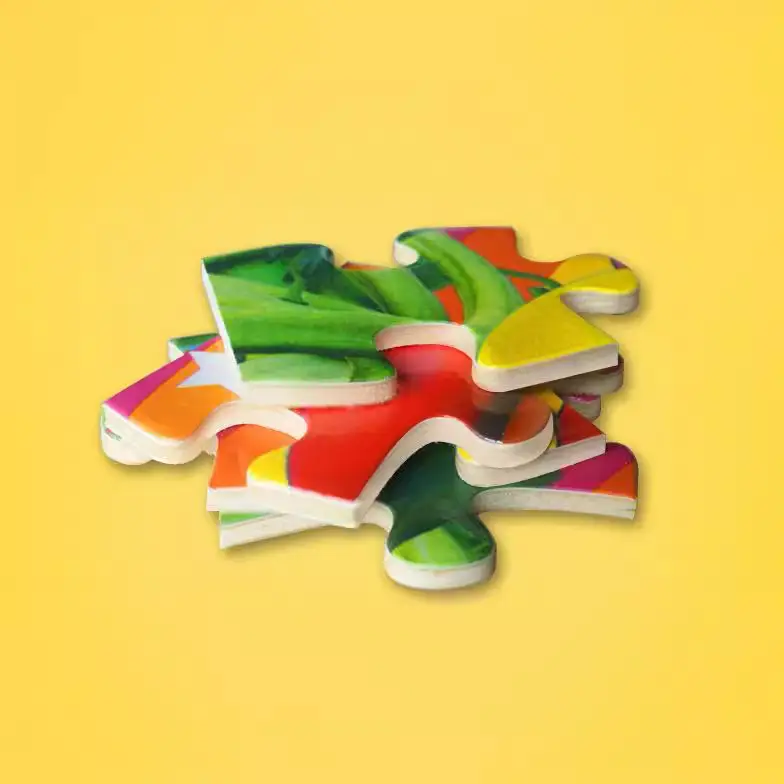 30-Piece Wooden Cartoon Puzzle for Kids