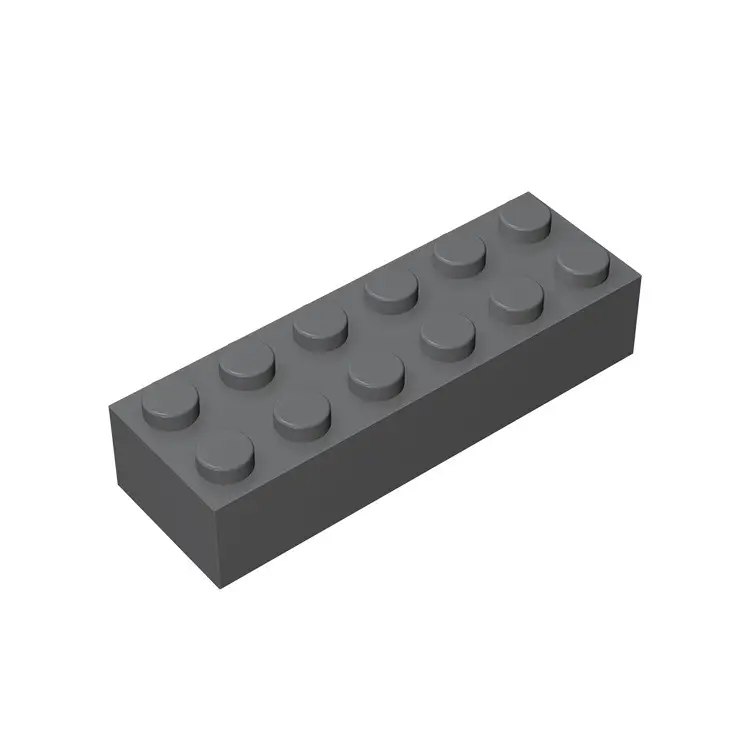 Lego 2456 Small Particle Insertion Brick 2x6 - Image 2
