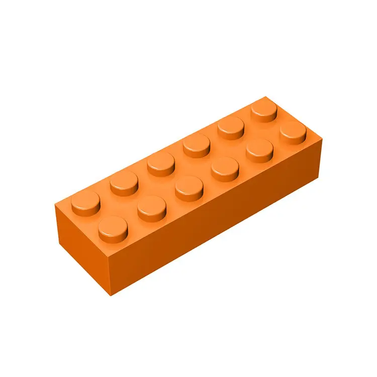 Lego 2456 Small Particle Insertion Brick 2x6 - Image 6