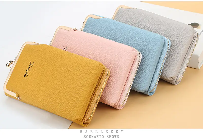Women's Vertical Baellerry Pebbled Phone Bag Crossbody — feature 10