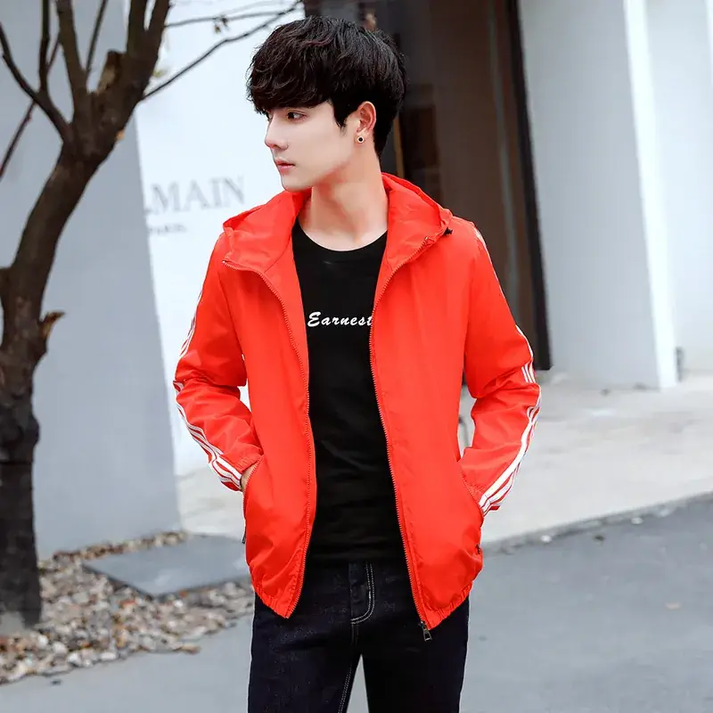 2025 Men's Black Hoodie with 3 Stripes - Image 6