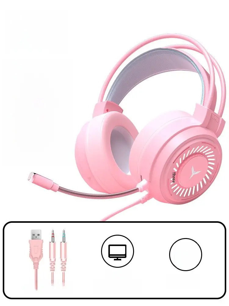 Wholesale G58 Wired Gaming Headset with Microphone & USB Cable - Image 3