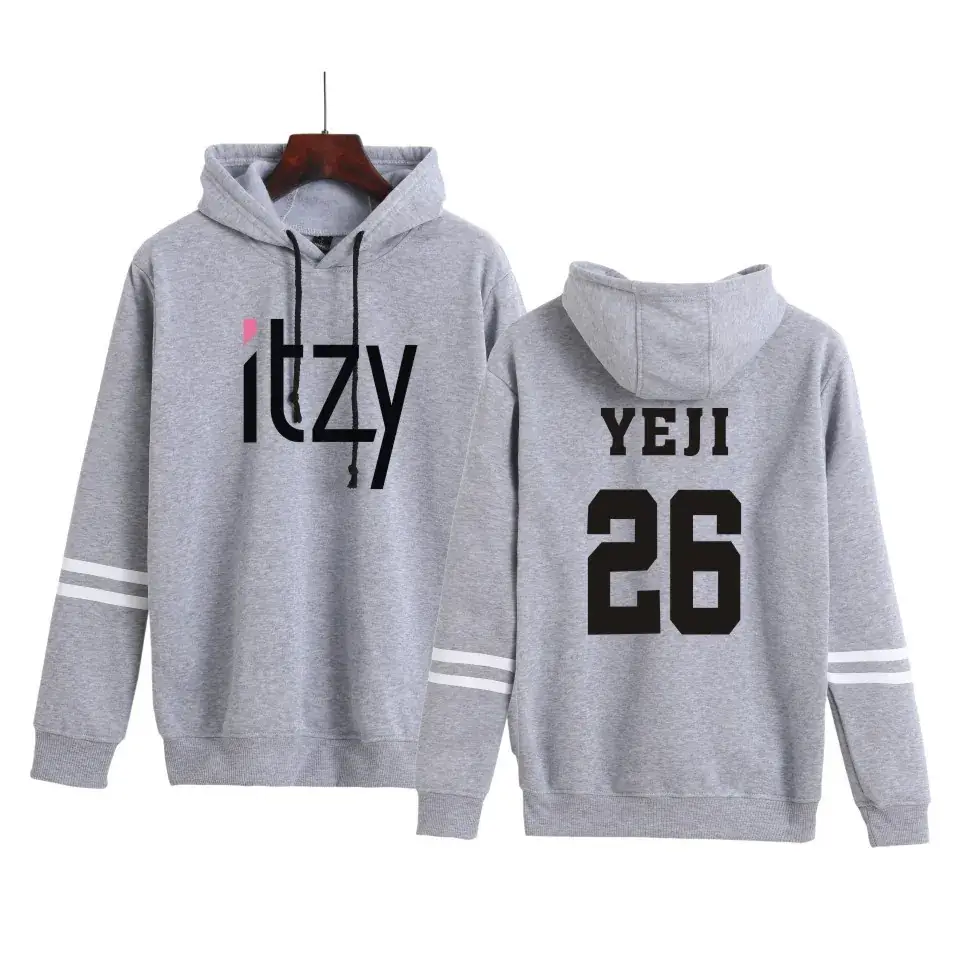 Red Hooded Sweatshirt Set Itz Chaeryong05 Plus Size - Image 15