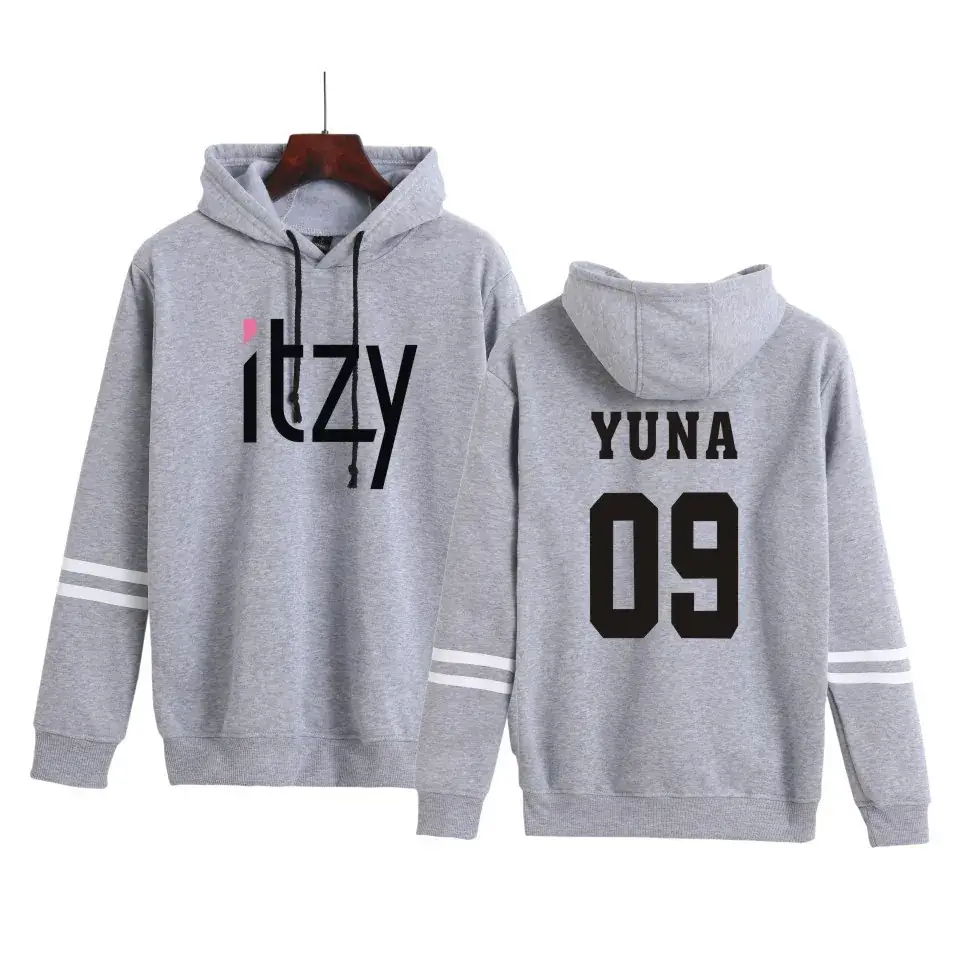 Red Hooded Sweatshirt Set Itz Chaeryong05 Plus Size - Image 11