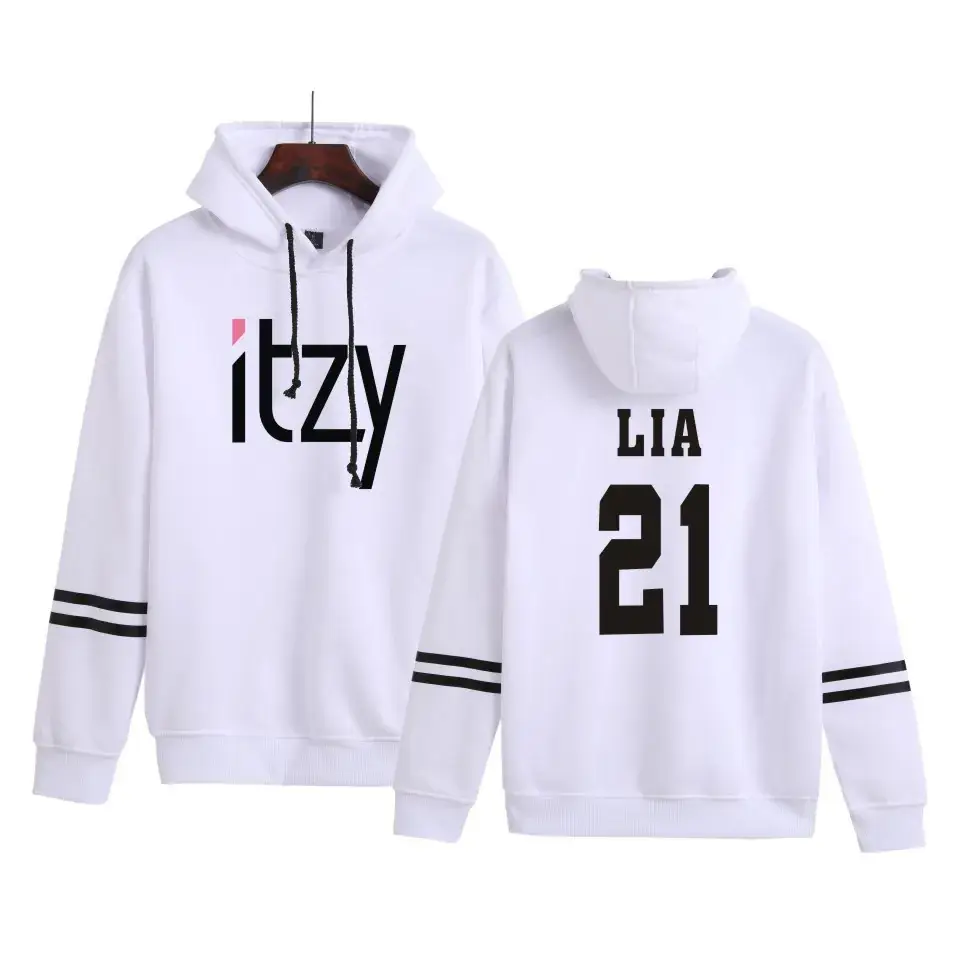 Red Hooded Sweatshirt Set Itz Chaeryong05 Plus Size - Image 18