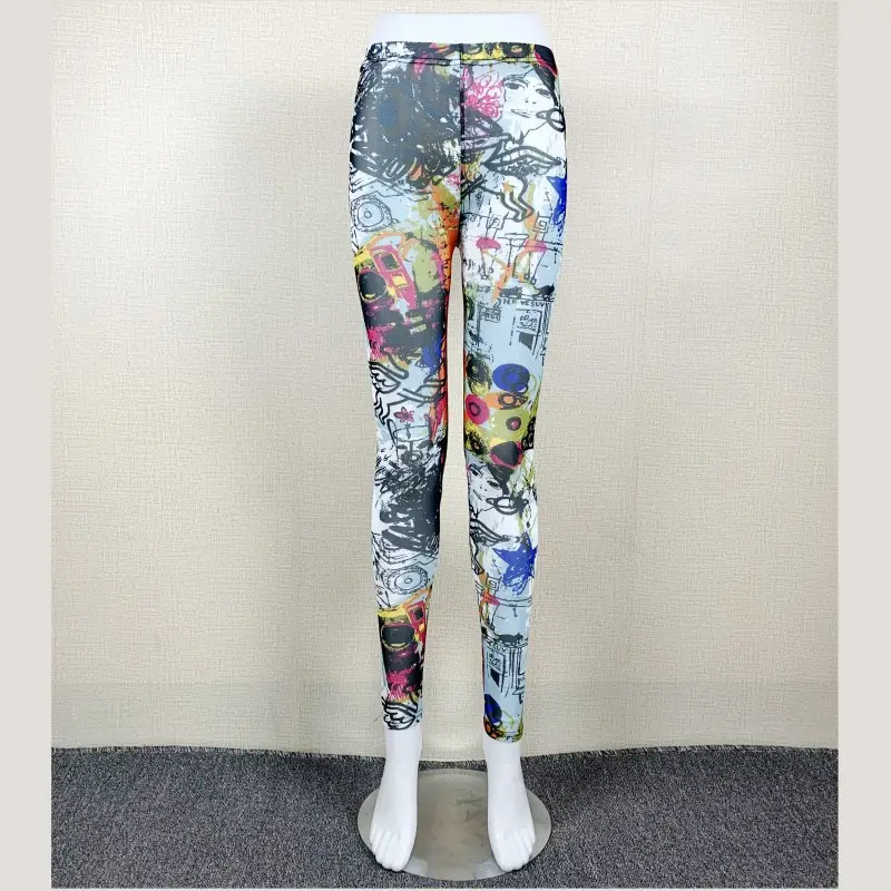 Women's Mesh Ice Silk Leggings Sunscreen Slim Fit - Image 18