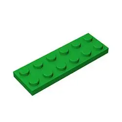 Yellow LEGO 50g Small Particle Blocks 2x6 Foundation Plate