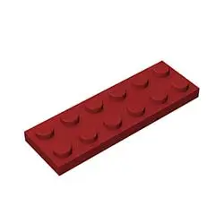 Yellow LEGO 50g Small Particle Blocks 2x6 Foundation Plate