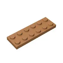 Yellow LEGO 50g Small Particle Blocks 2x6 Foundation Plate