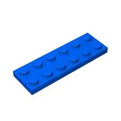 Yellow LEGO 50g Small Particle Blocks 2x6 Foundation Plate