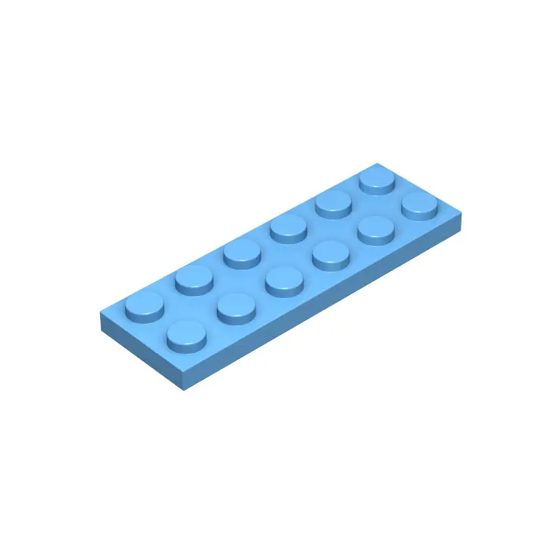 Yellow LEGO 50g Small Particle Blocks 2x6 Foundation Plate
