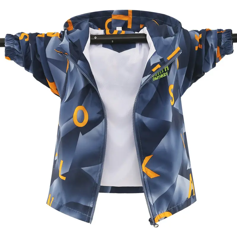 2025 Kids Hooded Jacket White Long Sleeve Autumn Wear - Image 6
