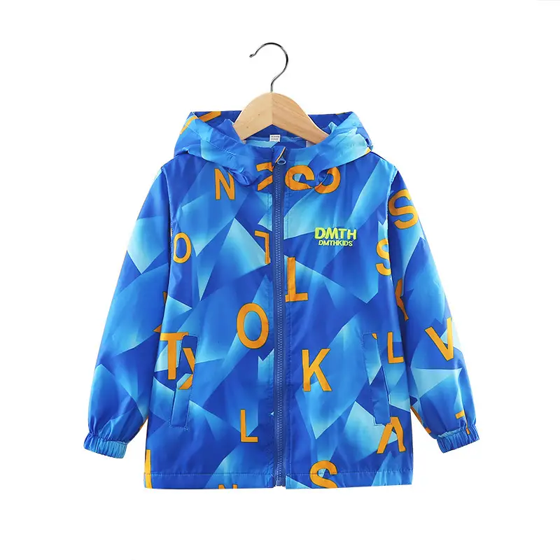 2025 Kids Hooded Jacket White Long Sleeve Autumn Wear - Image 8