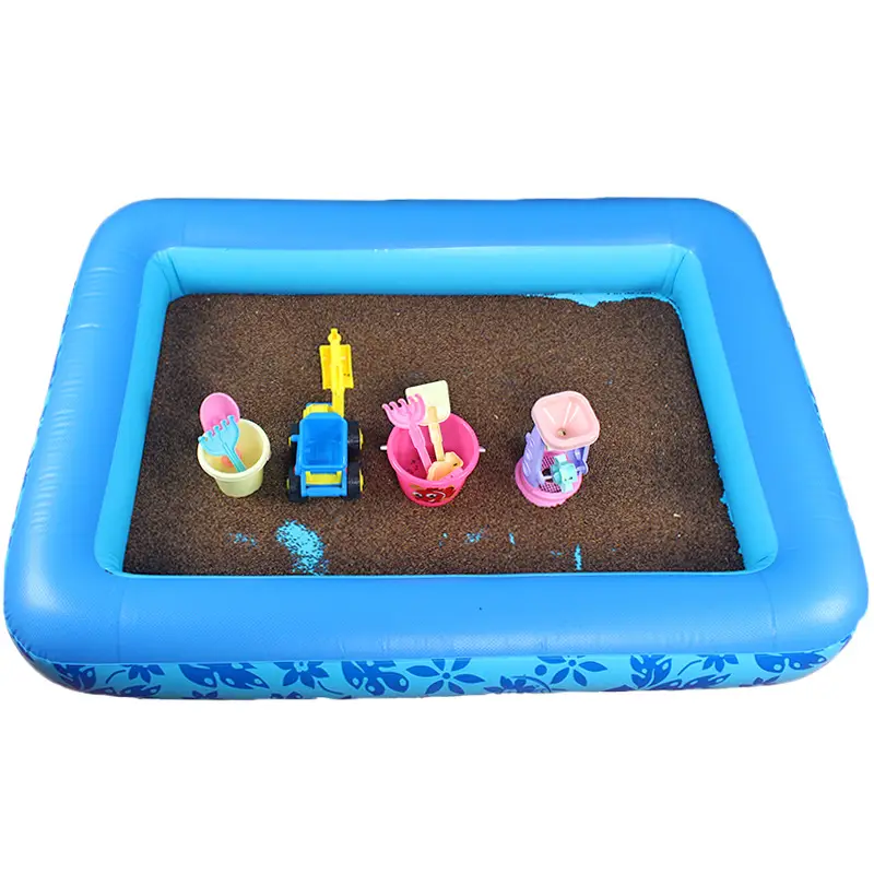 Children's fishing toys suit inflatable thickened pool baby magnetic fishing pool Park Square night market stall