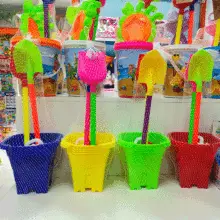 Children's fishing toys suit inflatable thickened pool baby magnetic fishing pool Park Square night market stall — feature 11