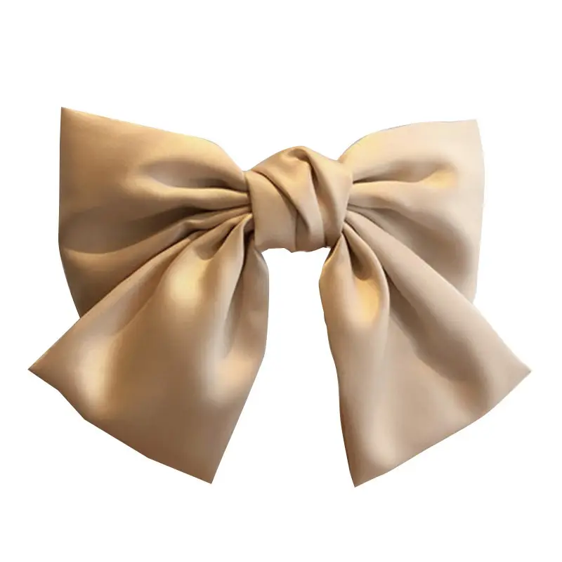 Korean Style Pink Bow Hairpin for Women - Image 12
