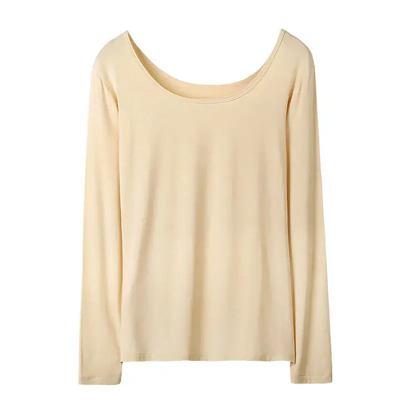 Women's White Long Sleeve T-Shirt Large - Image 4