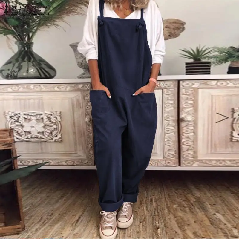 Women's Brown Strap Casual Pants 2020 - Image 10