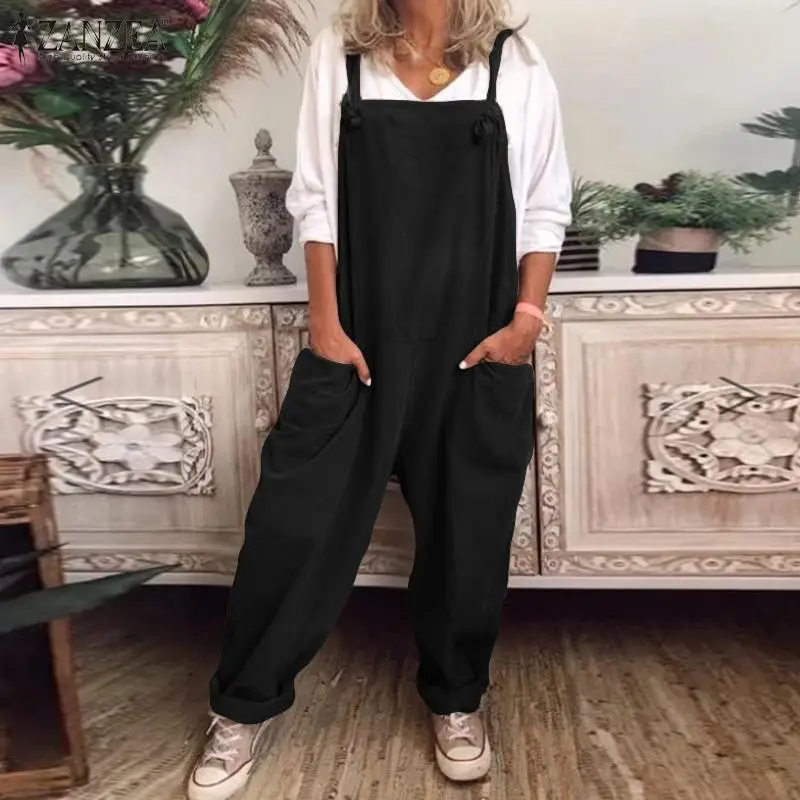 Women's Brown Strap Casual Pants 2020 - Image 11