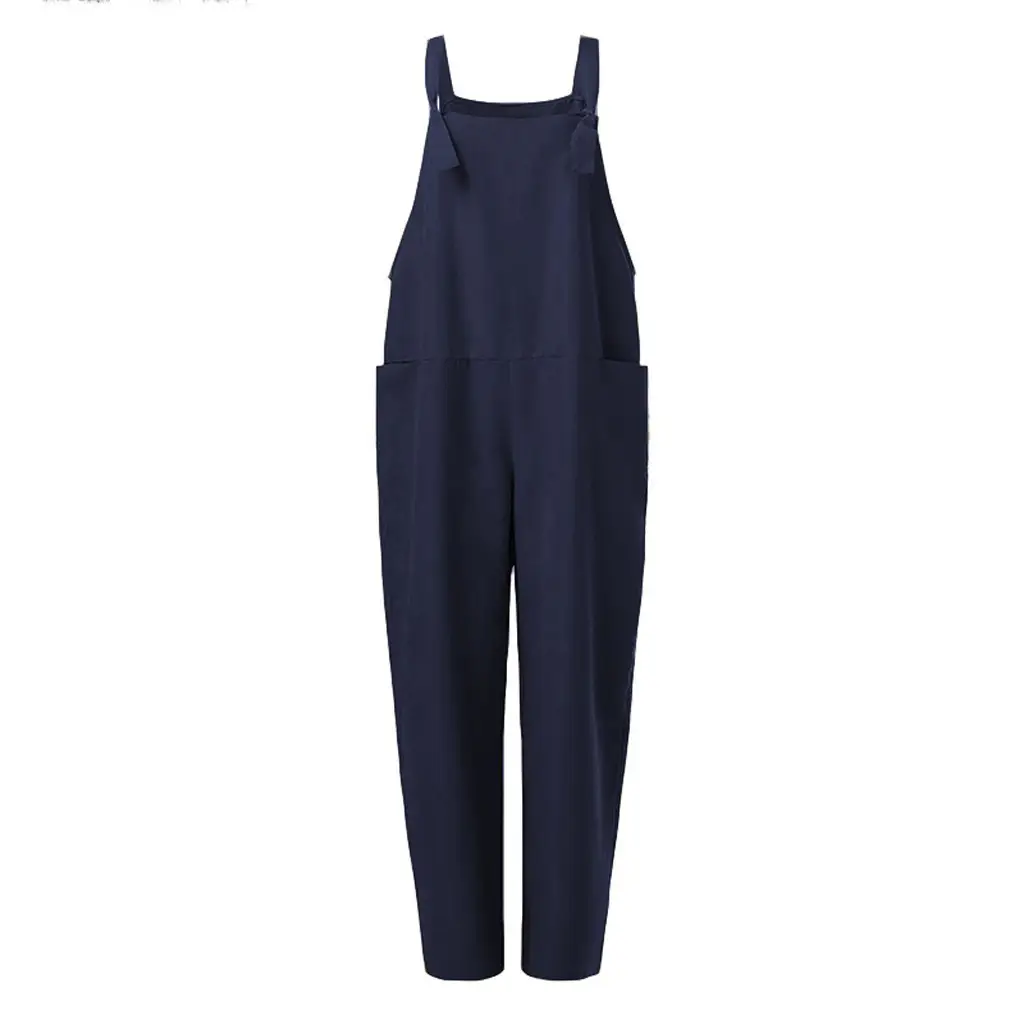 Women's Brown Strap Casual Pants 2020 - Image 6