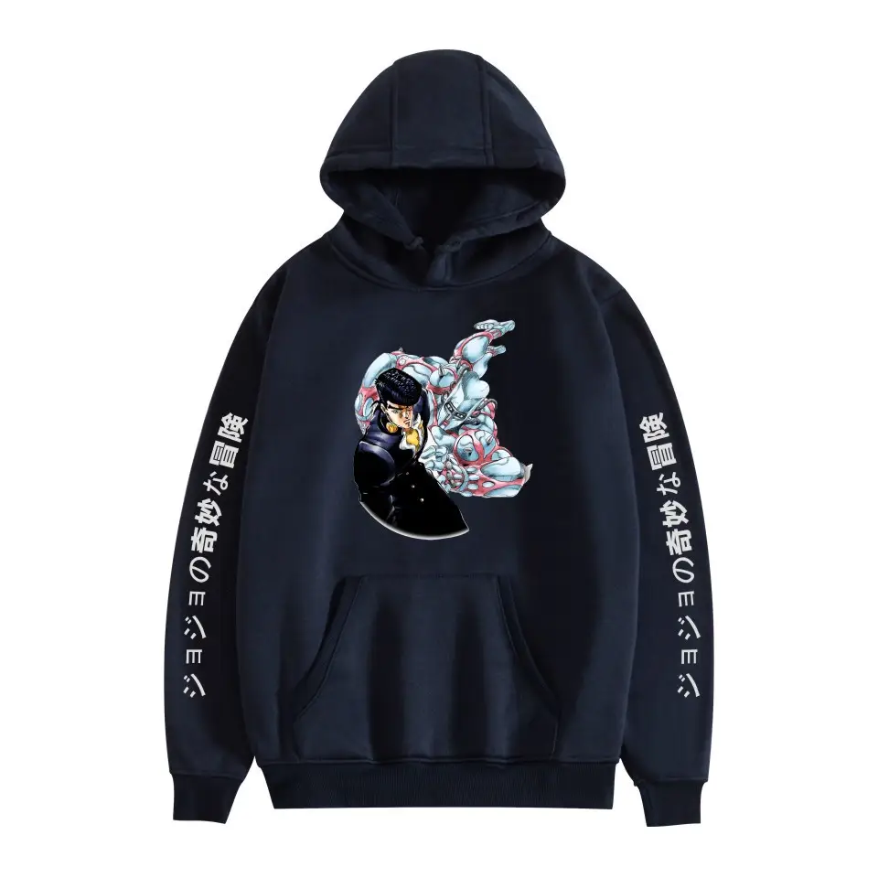 Men's Pink JOJO Hoodie with Anime Design - Image 15
