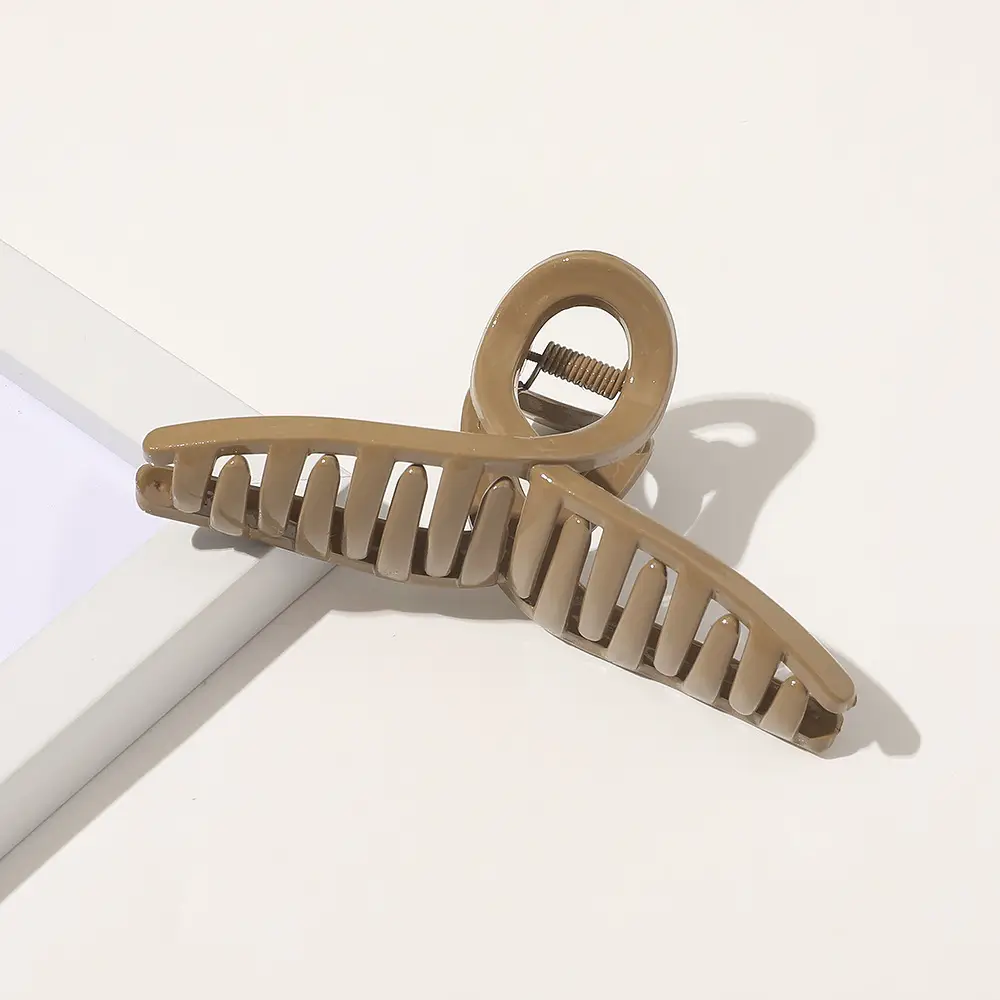 Ins Retro Cross Hair Clip Transparent Grasp Clip — feature 14
