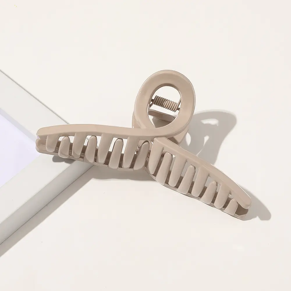 Ins Retro Cross Hair Clip Transparent Grasp Clip — feature 17