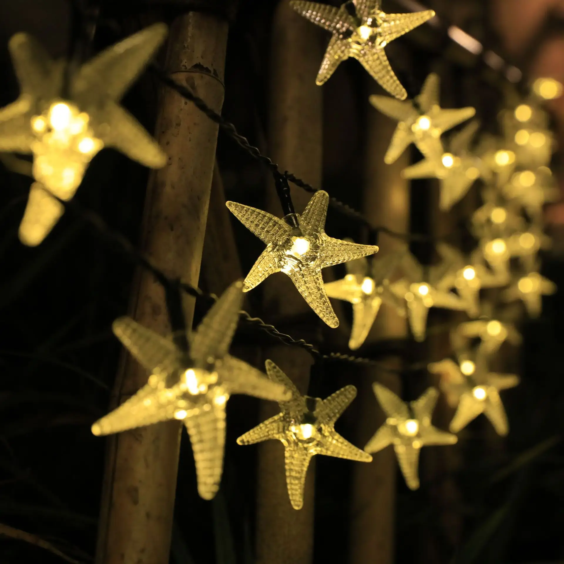 Solar Cherry Blossom LED String Light for Outdoor Camping - Image 9