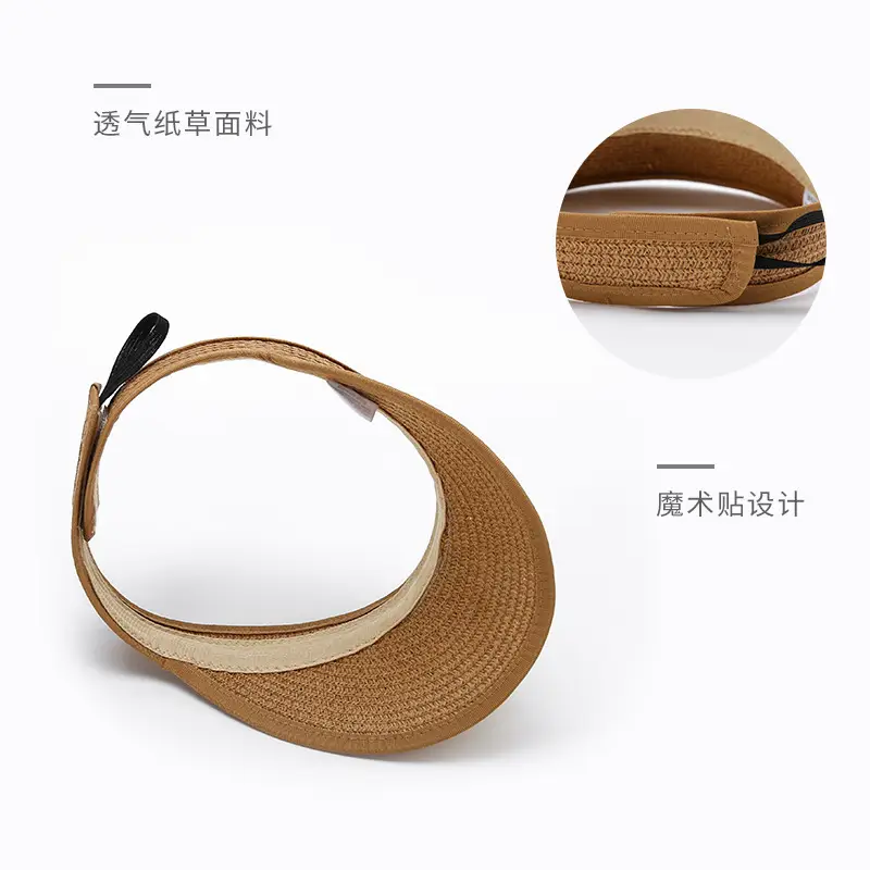 Cute Owl Sunshade Hat for Boys Girls Straw Cap