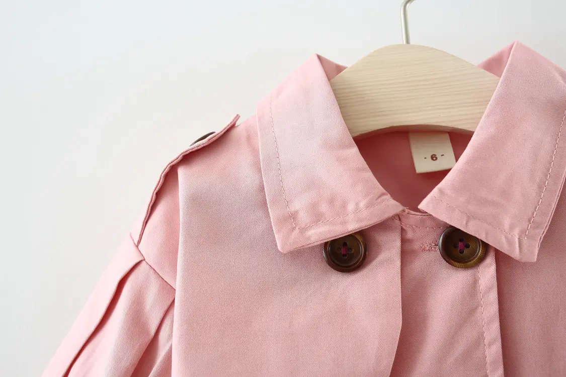 Pink Windbreaker Jacket for Girls 2020 Autumn