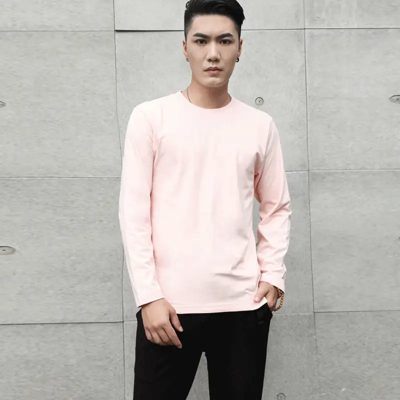 Purple 230g Thick Cotton T-Shirt for Men Women