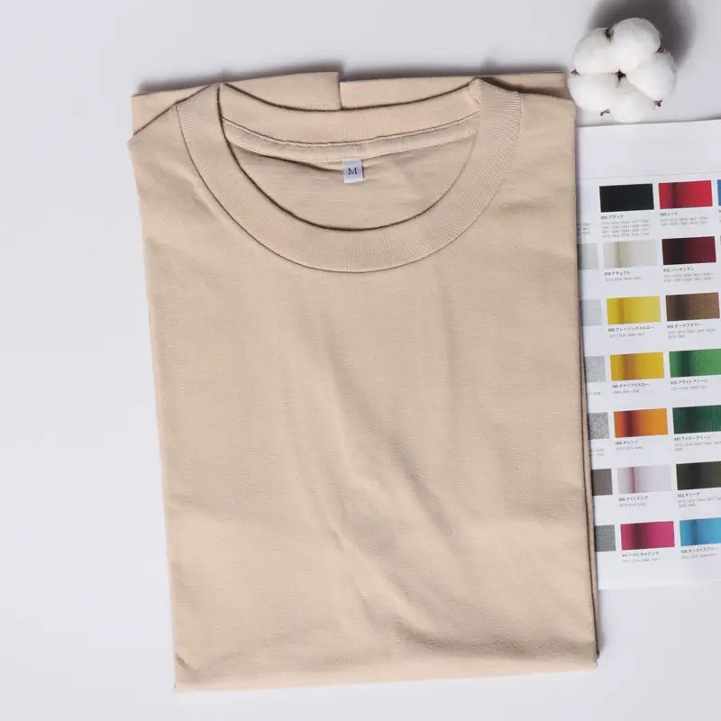 Purple 230g Thick Cotton T-Shirt for Men Women