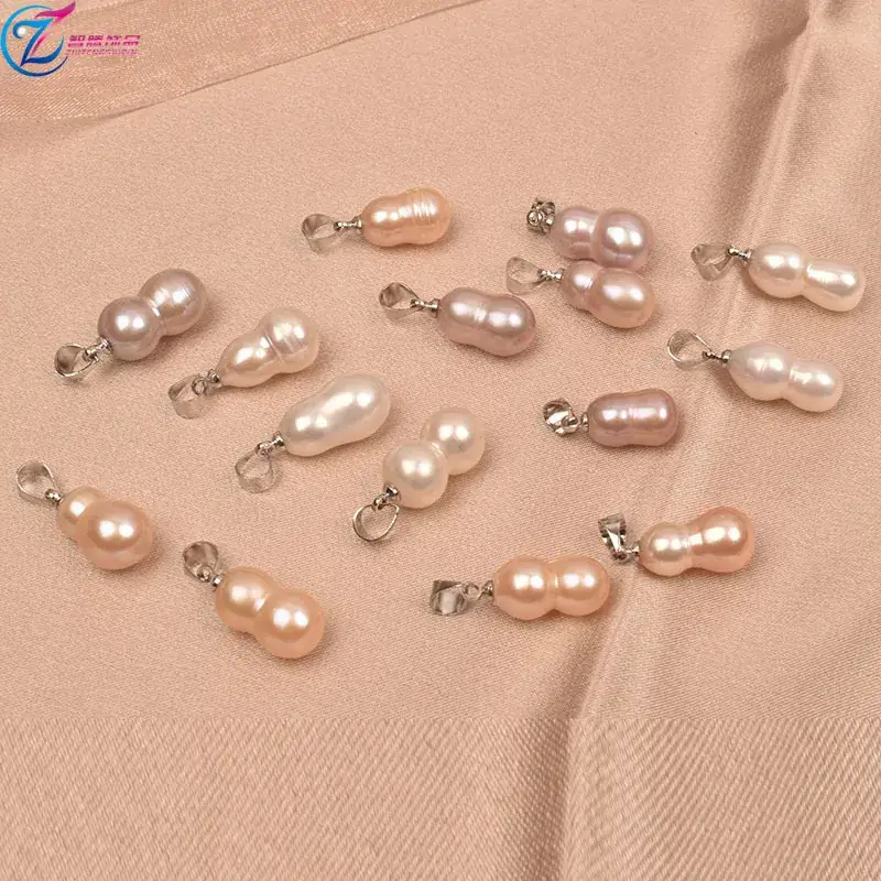 Natural Freshwater Pearls Baroque Jewelry Set - Image 6