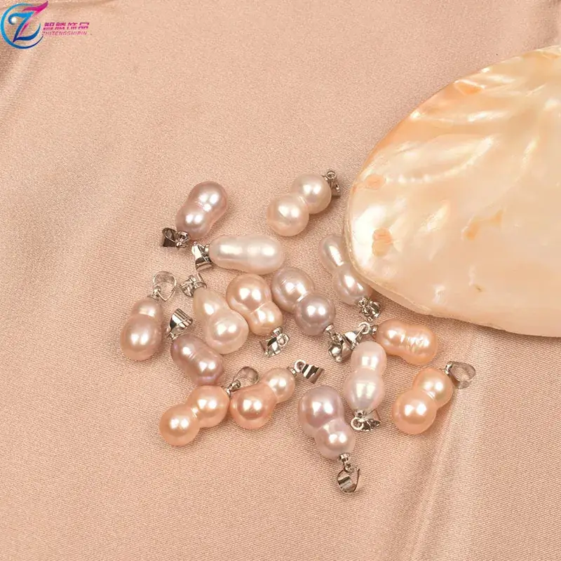 Natural Freshwater Pearls Baroque Jewelry Set - Image 7
