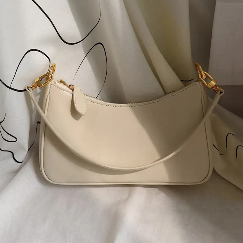 Women's Beige Chain Crossbody Bag Summer 2026 - Image 6