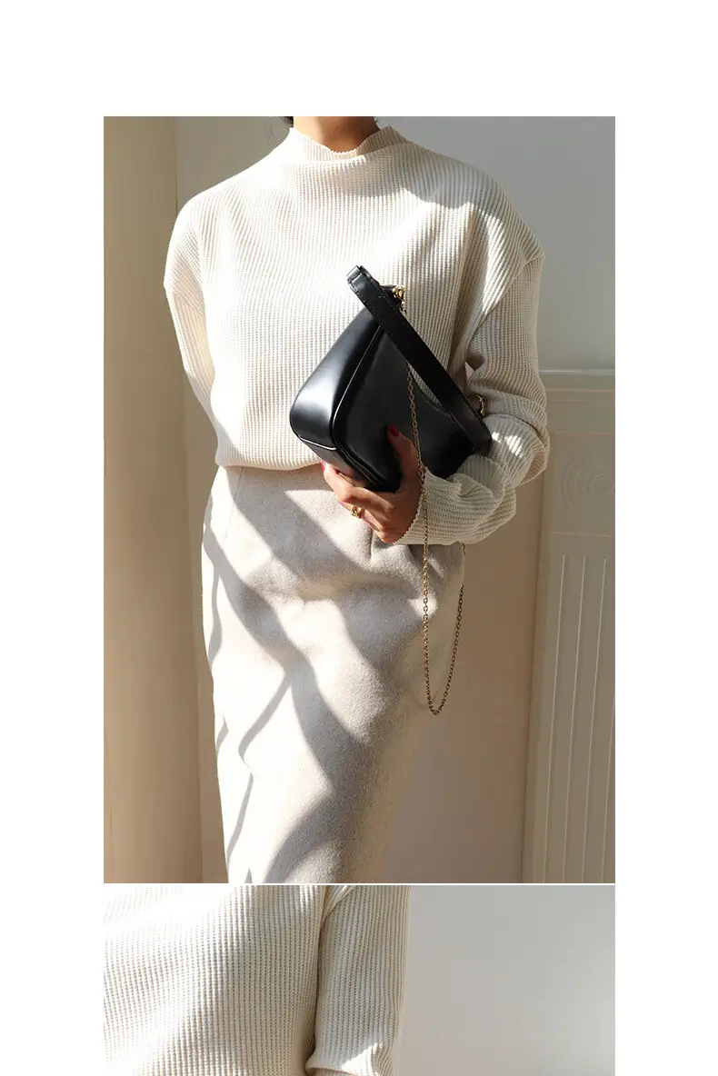 Women's Beige Chain Crossbody Bag Summer 2026 — feature 4