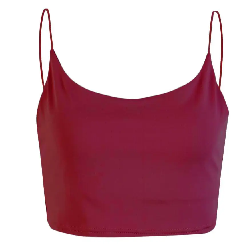 Black Backless Vests for Women with Elastic Waistband