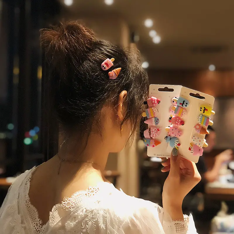 Fruit Design Baby Hair Clip No Harm for Girls