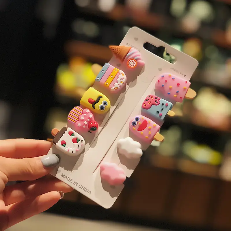 Fruit Design Baby Hair Clip No Harm for Girls